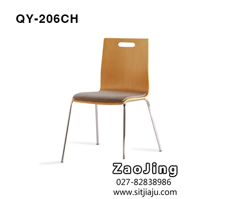 武汉餐椅QY-206CH，武汉曲木餐椅QY-206CH，武汉食堂餐椅QY-206CH