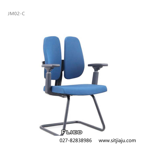 武汉访客椅JM02-C，武汉访客工学椅JM02-C，Flied武汉人体工学椅展示图1