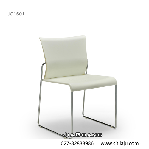 JiaGoang武汉塑钢椅JG1601白色