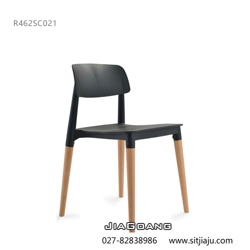 武汉塑料休闲椅R462SC021黑色