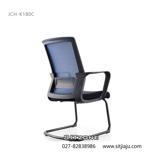 武汉弓形椅JCH-K180C侧后图