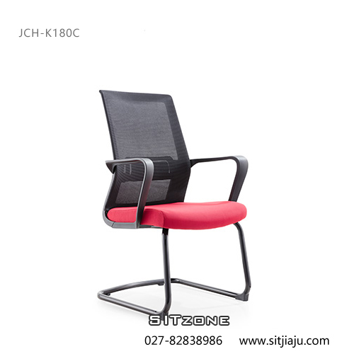 武汉弓形椅JCH-K180C红色
