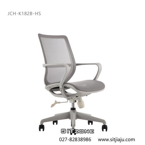 武汉职员椅JCH-K182B-HS斜视图