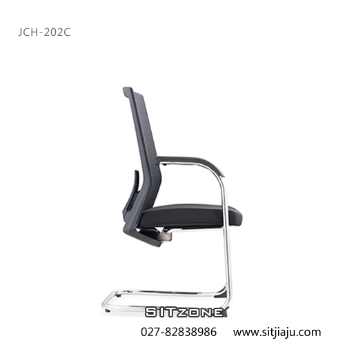 武汉办公椅JCH-K202C侧视图