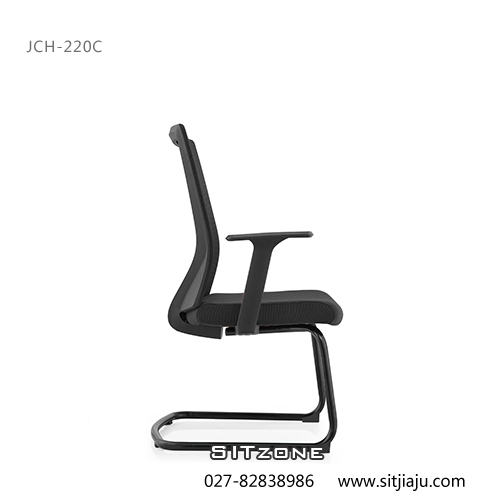 武汉弓形椅JCH-K220C左视图