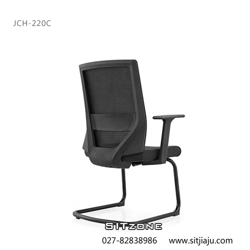 武汉弓形椅JCH-K220C侧后图