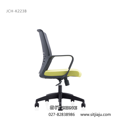 武汉职员椅JCH-K223B侧面图