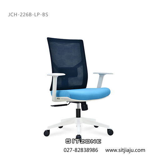 武汉职员椅JCH-226B-LP-BS白色2