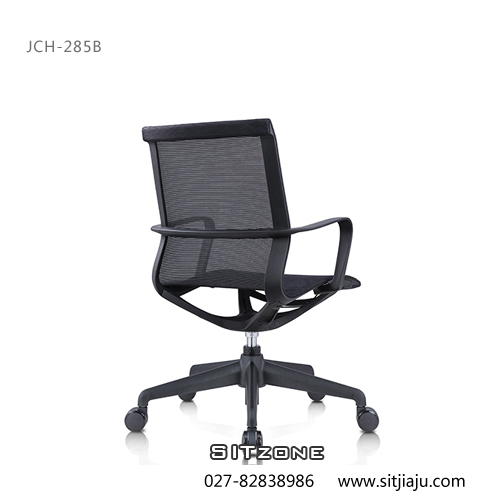 武汉职员椅JCH-K285B黑色网布4