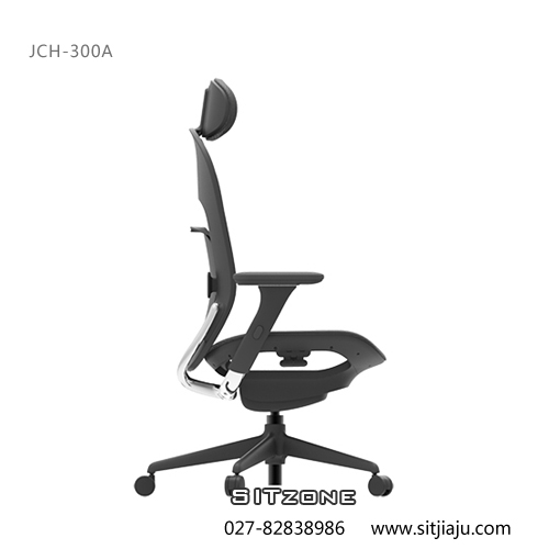 武汉网布老板椅JCH-K300A黑色3