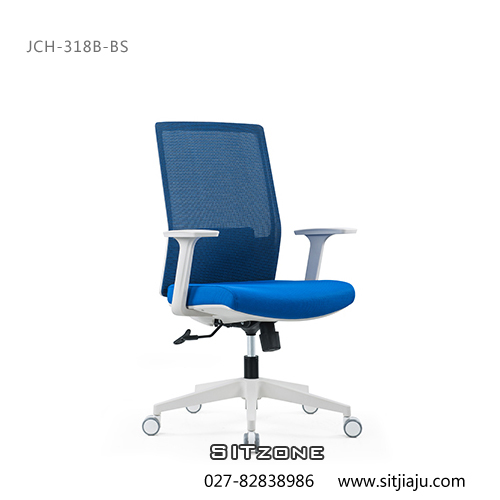 武汉职员椅JCH-T318B-BS视图2