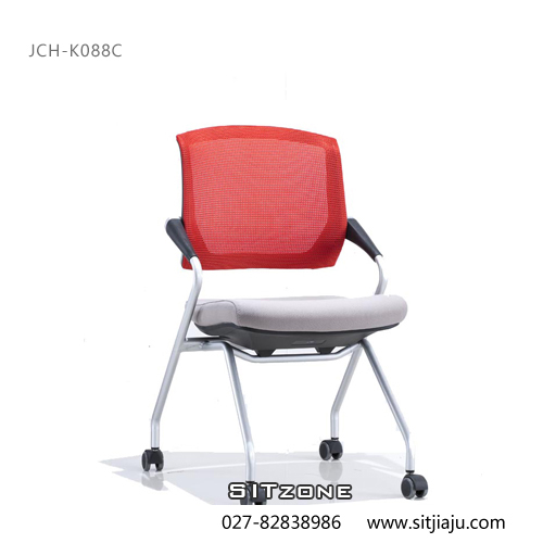 武汉培训椅JCH-K088C侧面图
