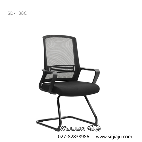 武汉弓形椅SD-188C，武汉会议椅SD-188C，Wosen颂典办公椅