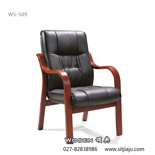武汉会客椅WS-509，武汉会议椅WS-509，Wosen颂典办公椅